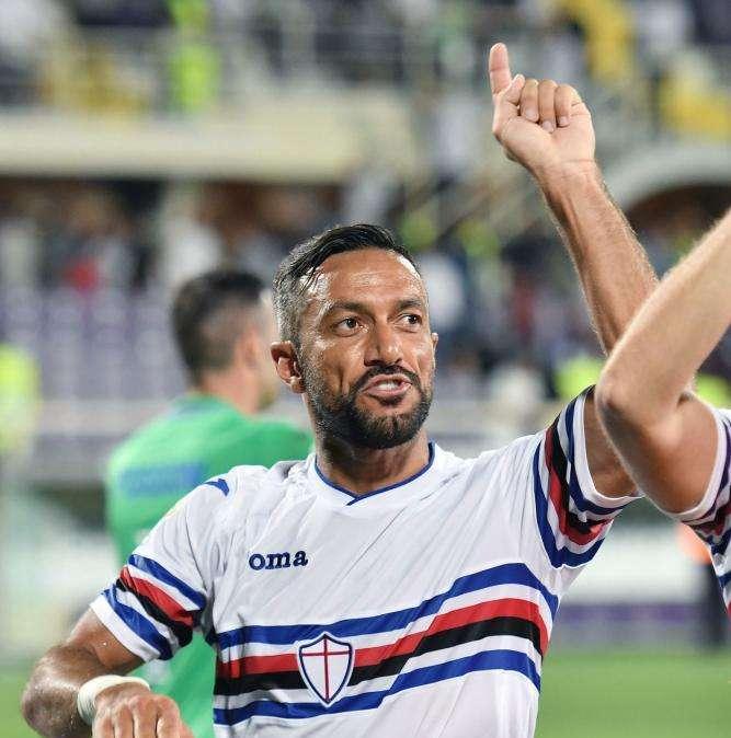 Quagliarella, domenica centesima in blucerchiato