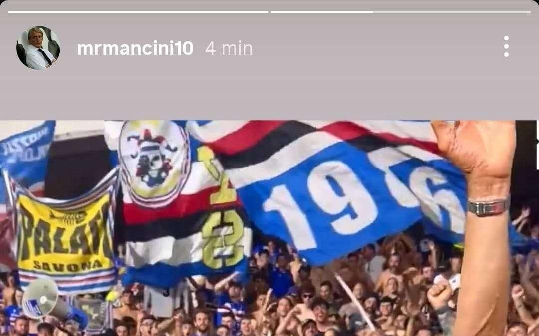 Sampdoria, il ringraziamento di Roberto Mancini allo staff blucerchiato
