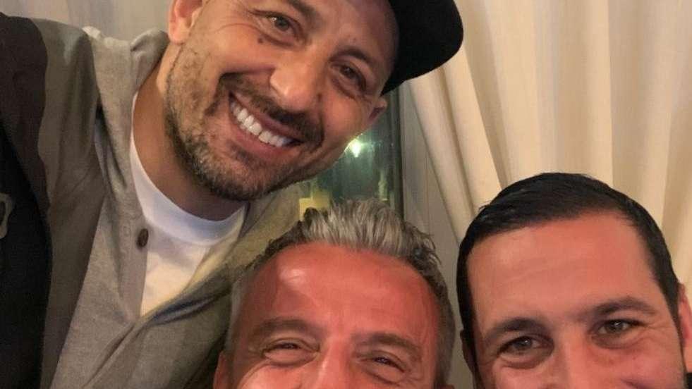 Sampdoria social, rimpatriata tra gli ex Flachi, Palombo e Foti