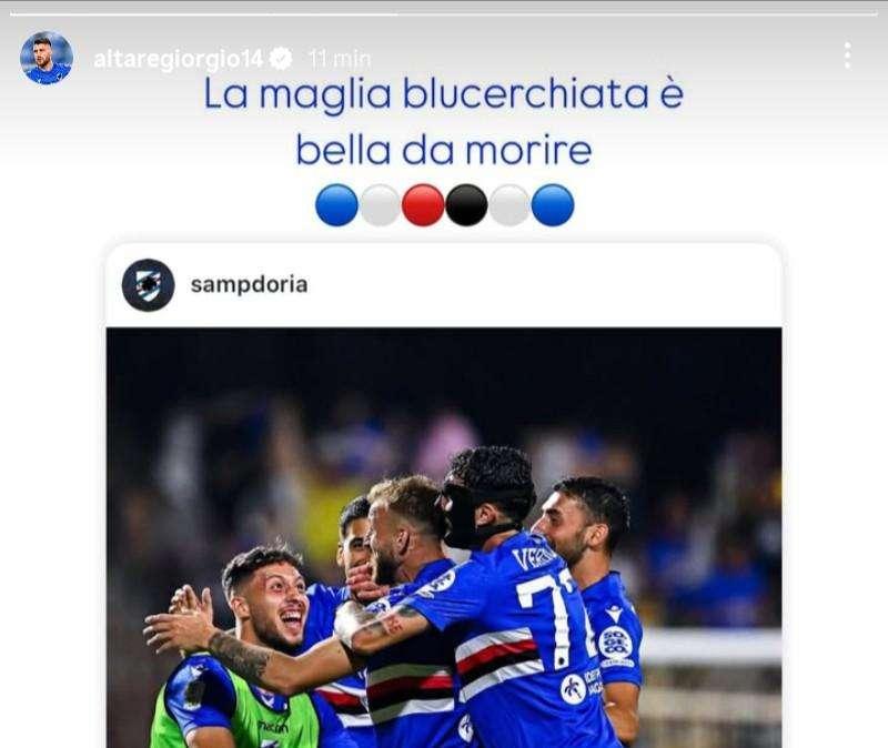 Sampdoria, Altare festeggia la salvezza: "La maglia blucerchiata è bella da morire"