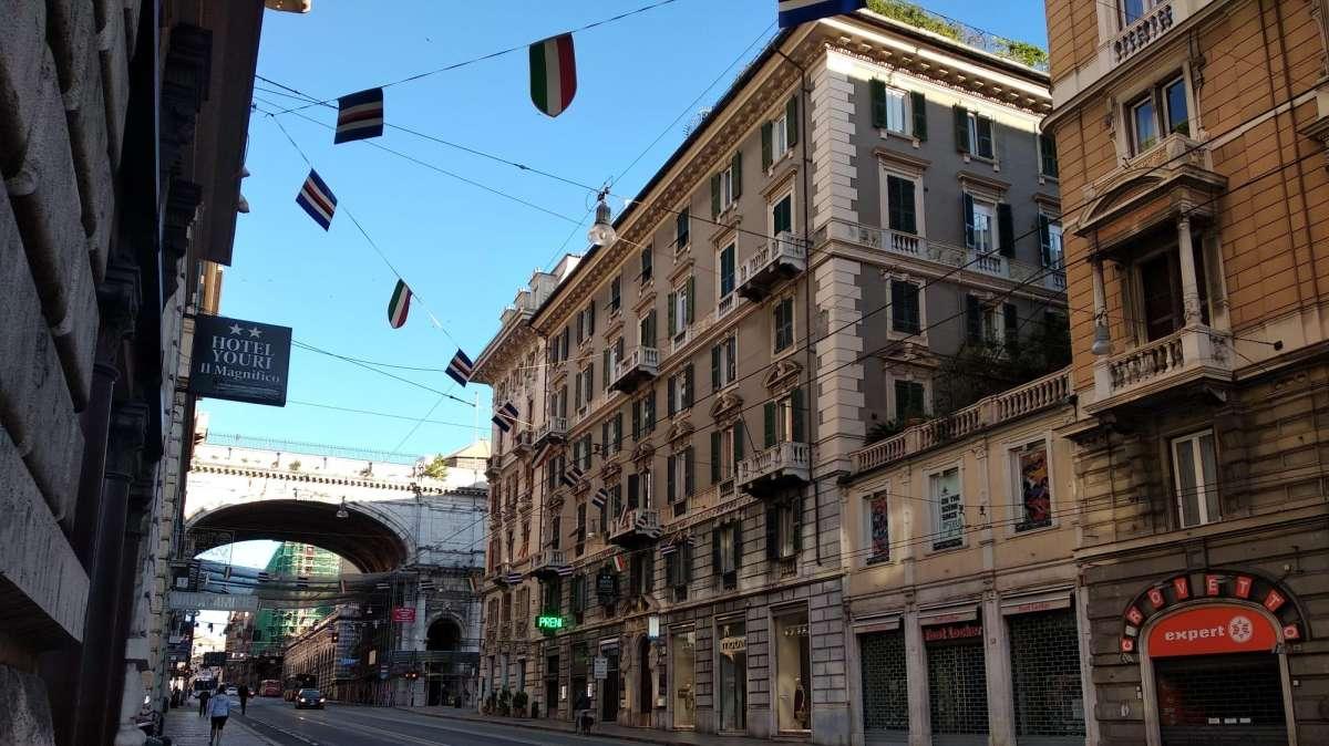 30 anni Scudetto: anche via XX Settembre vestita di blucerchiato