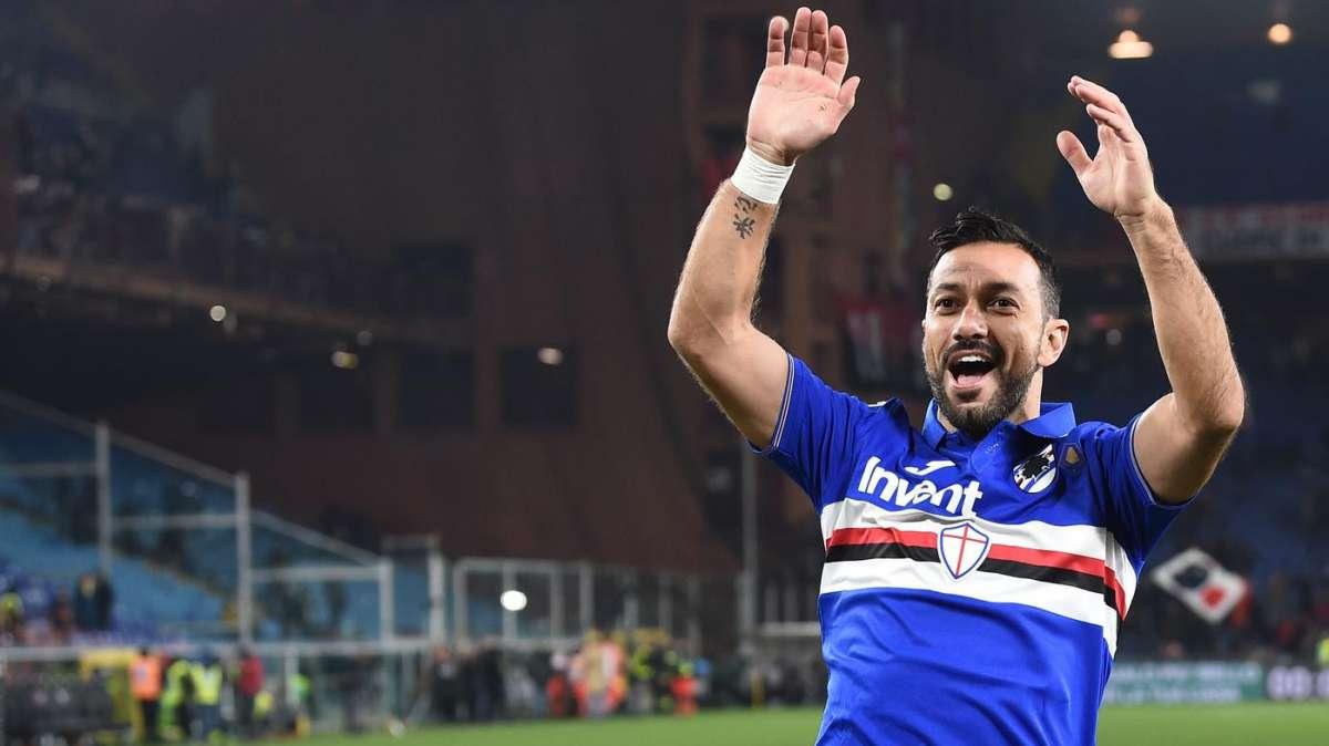 Il messaggio della Samp per rinnovo Quagliarella: "Legend"