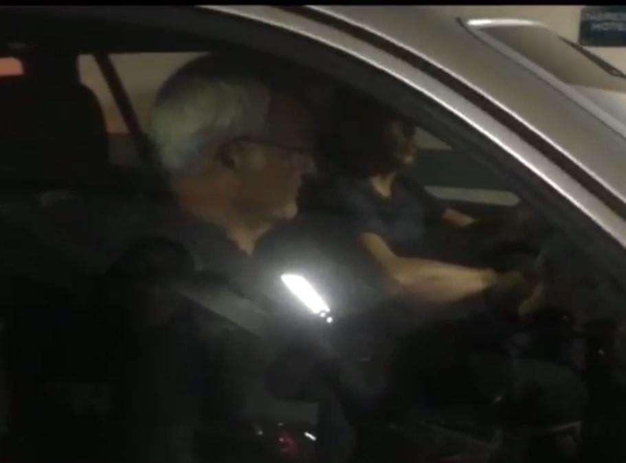 Ranieri arrivato in città. Nessuna dichiarazione ai media