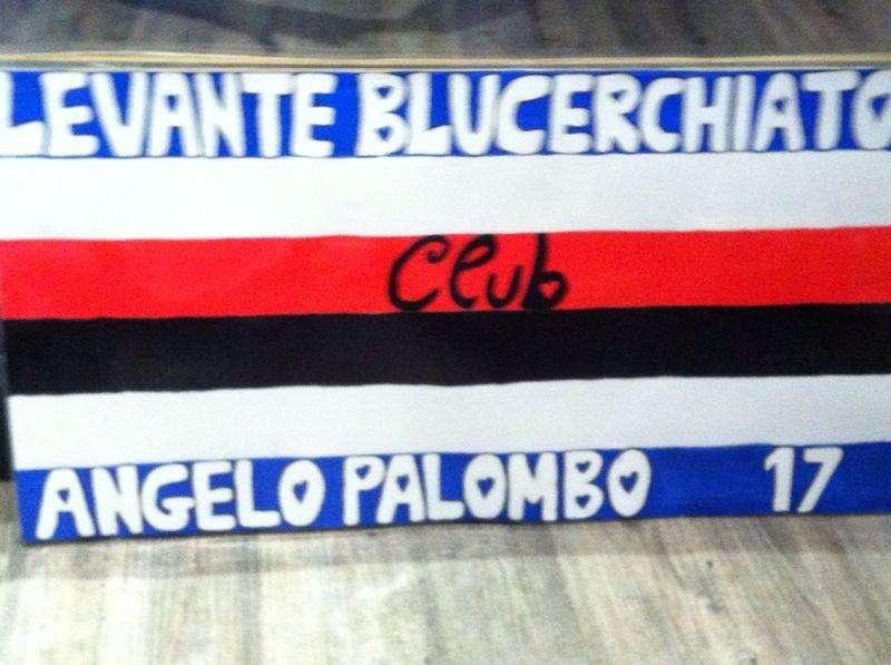 Sampdoria, festa dei 10 anni per il Levante Blucerchiato Angelo Palombo