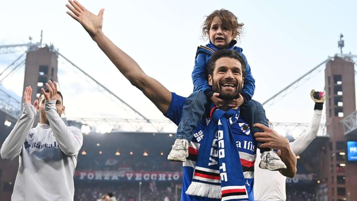Sampdoria, il siparietto tra Candreva e Thorsby: "Ma cosa gli ha detto?"