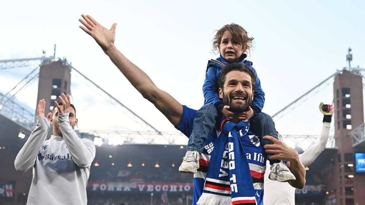 Sampdoria, Candreva ai saluti: "Due anni pieni di emozioni, sacrifici e gioie"