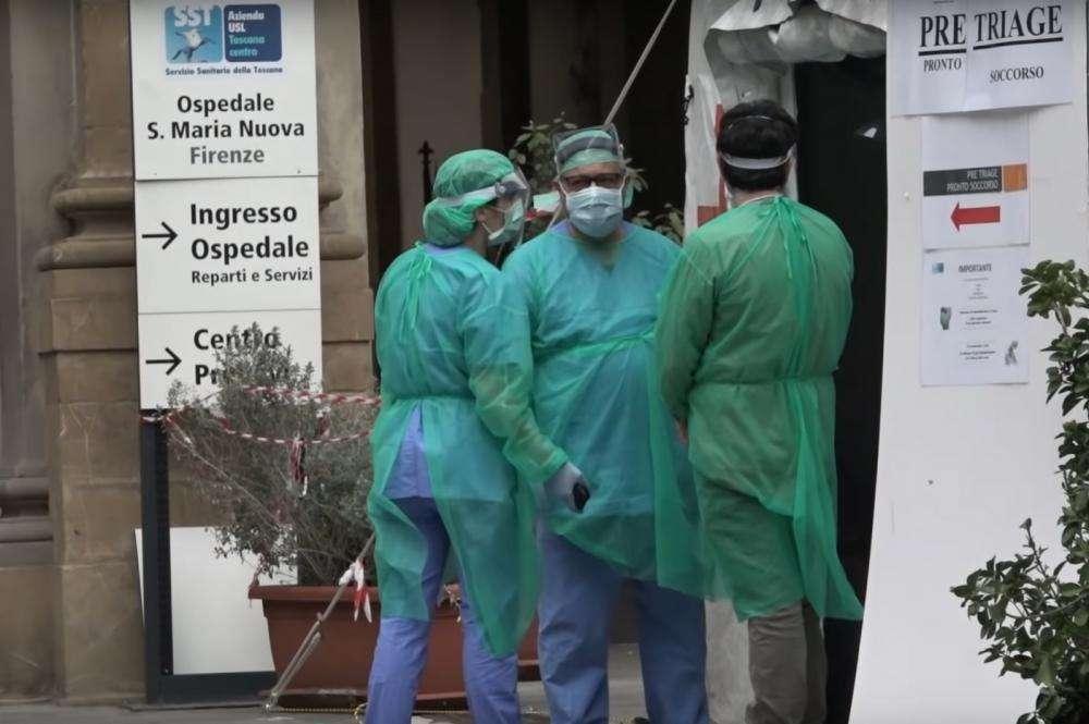 Sampdoria applaude i medici e gli infermieri