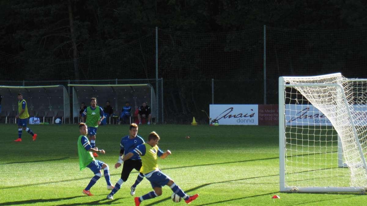 BARDONECCHIA LIIVE - Allenamento pomeridiano incentrato sul possesso palla
