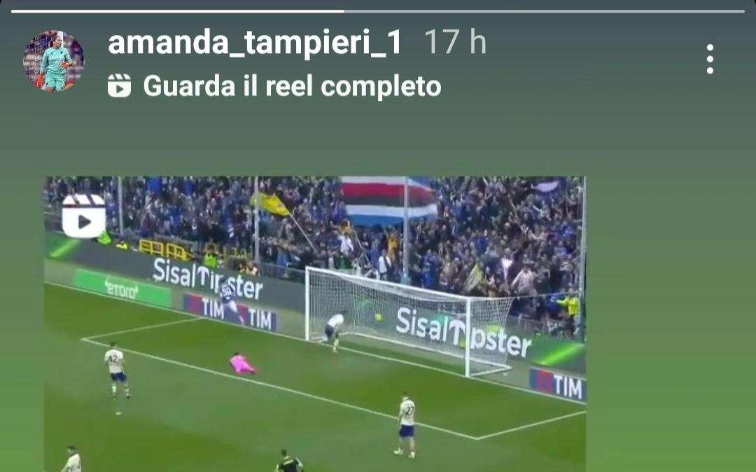 Sampdoria - Hellas, il commento di Amanda Tampieri: "Questione di passione"
