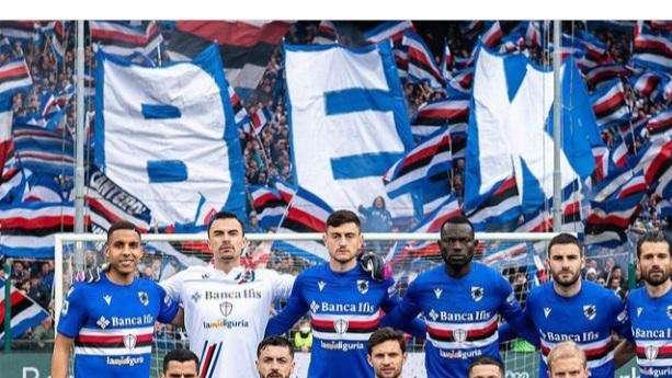Social Sampdoria, Sabiri e la Gradinata Sud: "Noi con voi fino alla fine" 