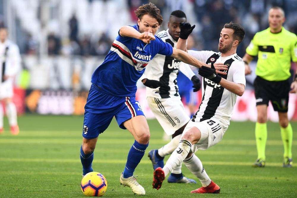 Quagliarella timbra ancora, Ekdal battagliero, esordio sfortunato di Ferrari
