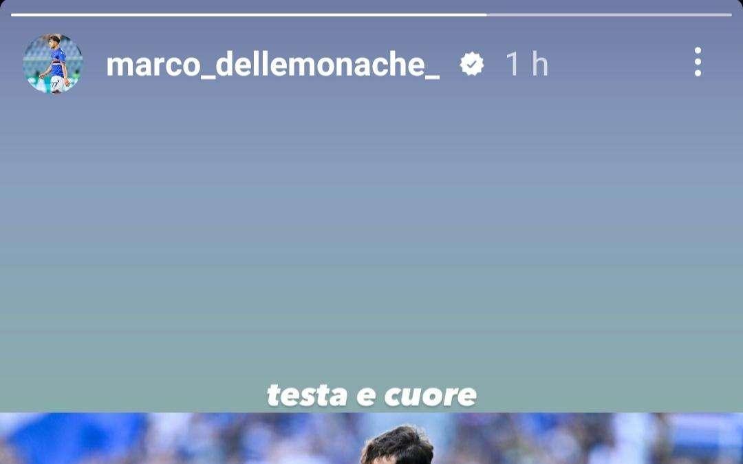 Delle Monache non demorde: "Testa e cuore, forza Sampdoria"