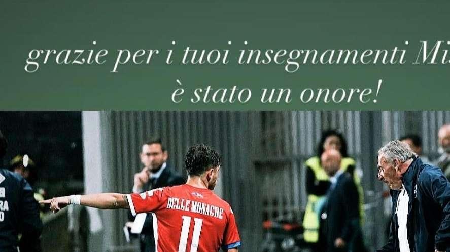 Sampdoria, Delle Monache ringrazia Zeman sui social
