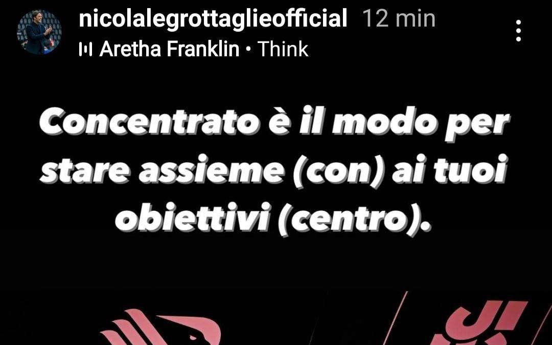 Sampdoria, Legrottaglie: "Concentrato per stare assieme ai tuoi obiettivi"