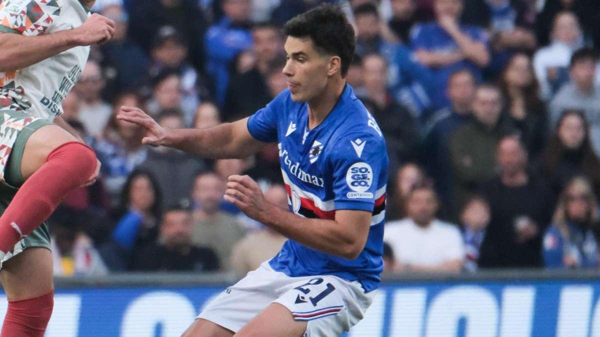 Sampdoria-Salernitana: bello spunto di Beruatto