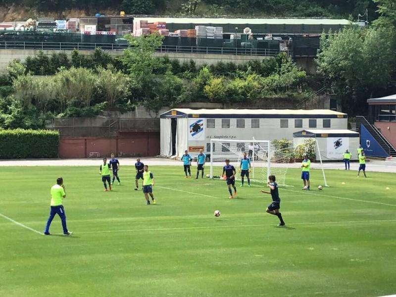 Ferrero presente alla rifinitura. 21 convocati doriani