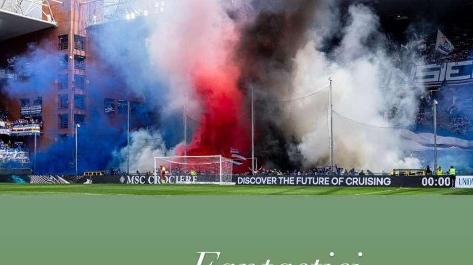 Sampdoria, Ghilardi emozionato dalla Gradinata Sud: "Fantastici"