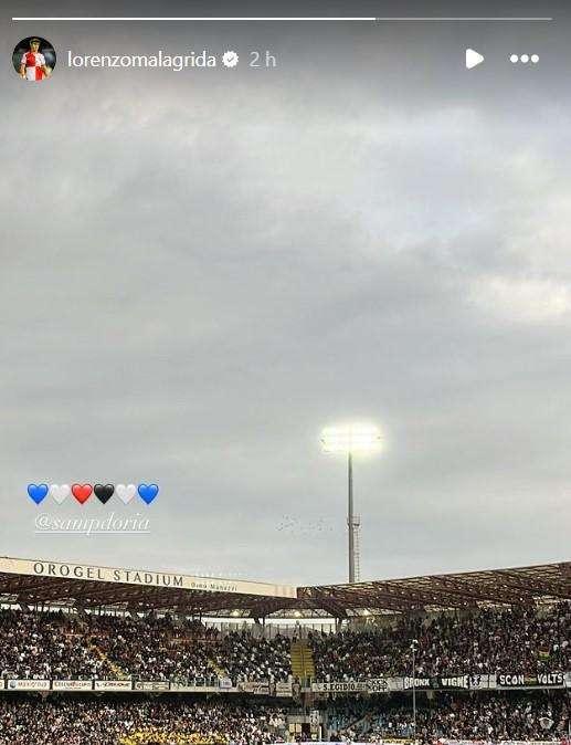 Giovani Sampdoria, Malagrida al "Manuzzi" per sostenere gli ex compagni
