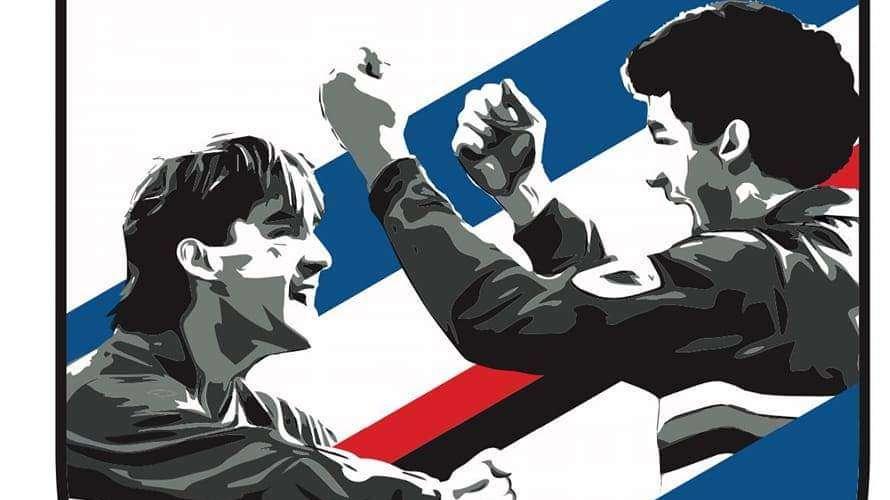 Sampdoria Club Luca Vialli e Bobby Gol: "Sostegno totale a Pirlo e ai suoi ragazzi"