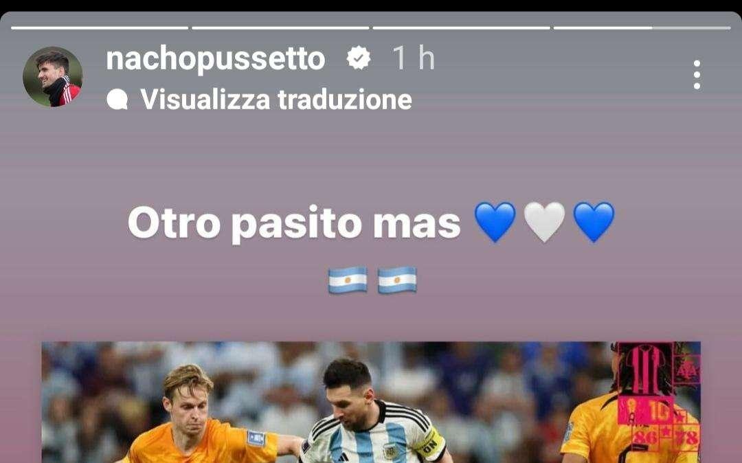 Social Sampdoria, Pussetto festeggia il successo Argentina