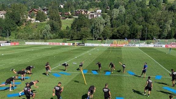 Sampdoria, la preparazione in vista del test con il Parma