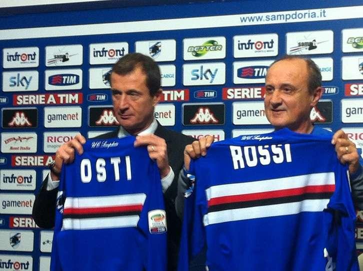PHOTOGALLERY - Le prime foto in blucerchiato di Delio Rossi e Carlo Osti