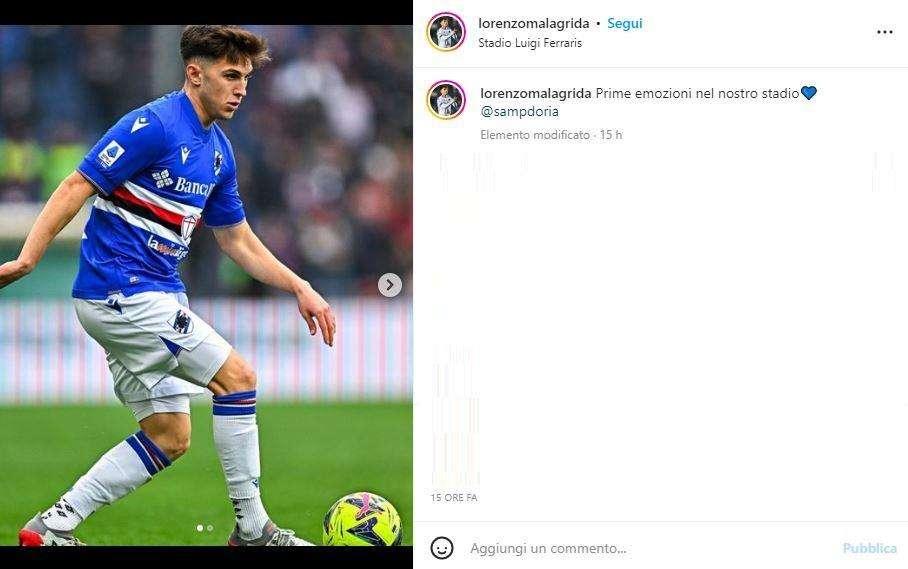 Sampdoria - Salernitana, Malagrida: "Prime emozioni nel nostro stadio"