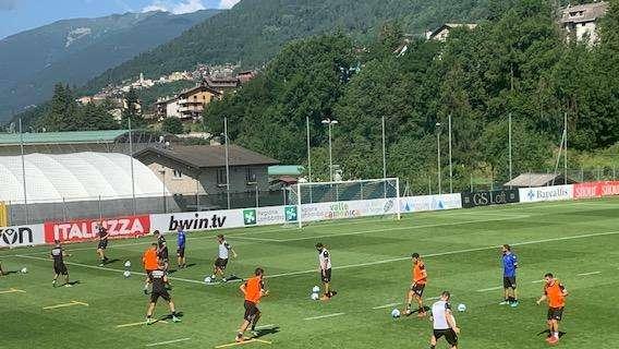 Sampdoria, Gabbiadini e Ravaglia al Samp Camp di Ponte di Legno