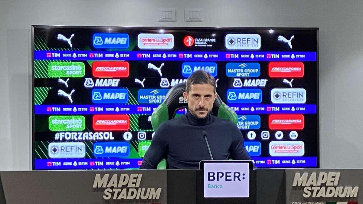 Sassuolo, Dionisi: "Dente avvelenato per andata. Sampdoria diversa in casa e fuori"