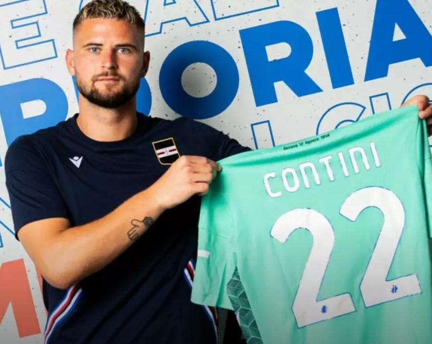 Social Sampdoria, il benvenuto blucerchiato a Nikita Contini