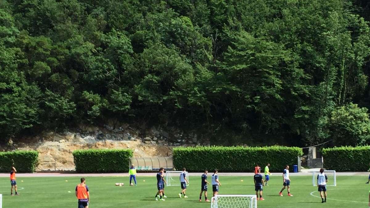 Sampdoria, rientro a Genova e allenamento dopo il rinvio con la Juve Stabia