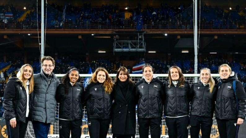 Sampdoria Women, Tarenzi e compagne sotto la Sud: "Tifosi più belli del mondo"