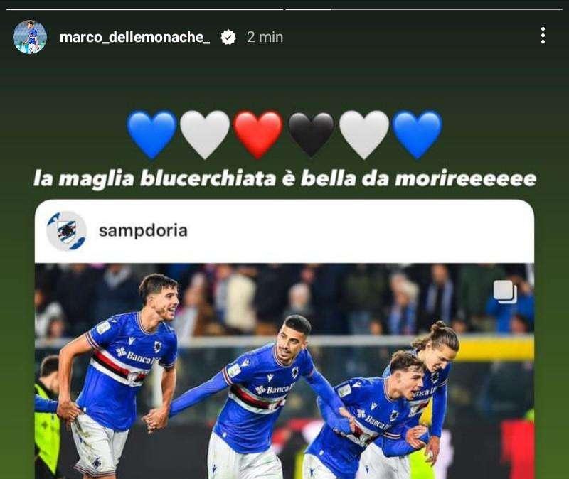 Sampdoria, gioia Delle Monache: "La maglia blucerchiata è bella da morire"
