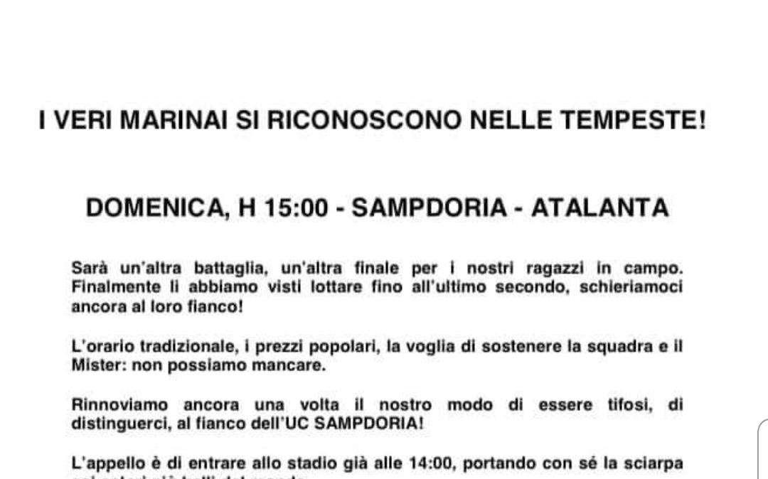Federclubs: "I veri Marinai si riconoscono nelle tempeste" 