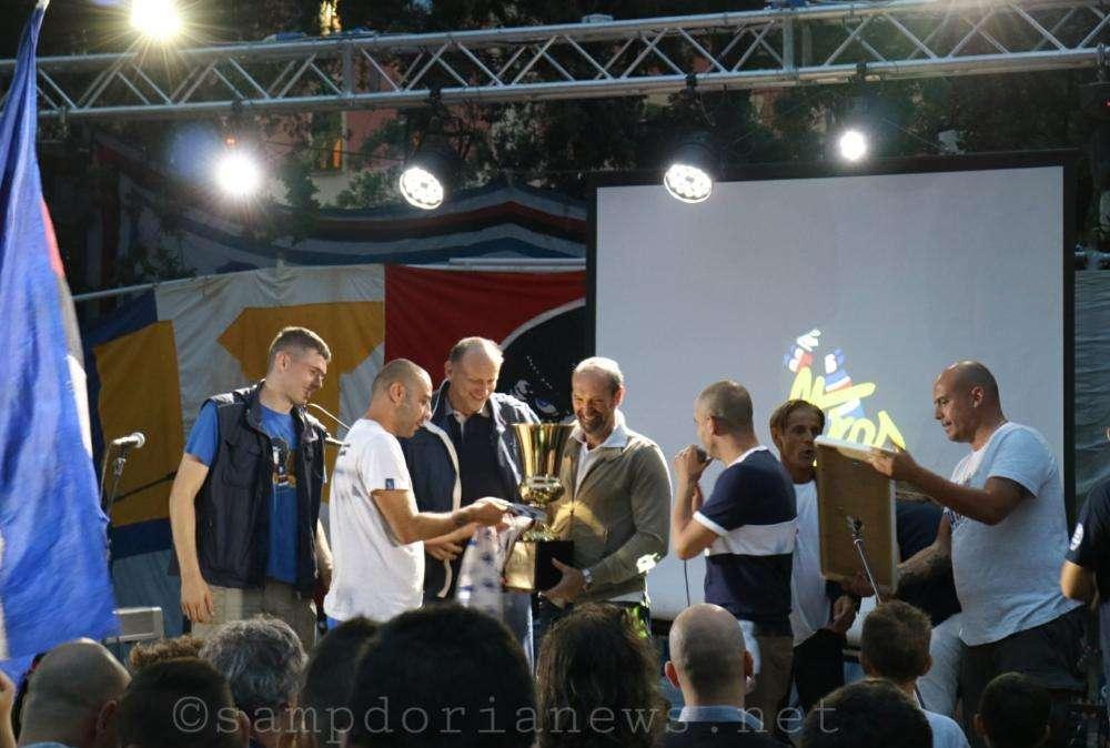 Festa UTC, Bistazzoni: "Coppa merito del gruppo, del mister, e del grande Presidente Mantovani"
