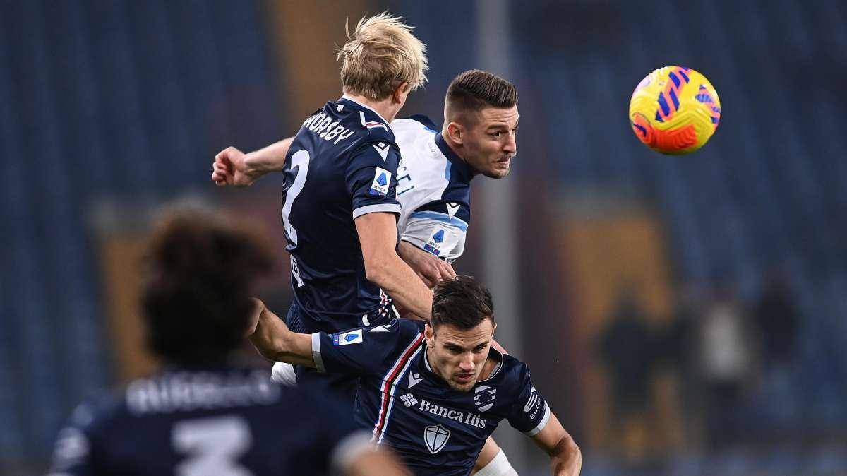 Cinque maglie di Sampdoria-Lazio all'asta per iniziativa benefica SpazzApnea