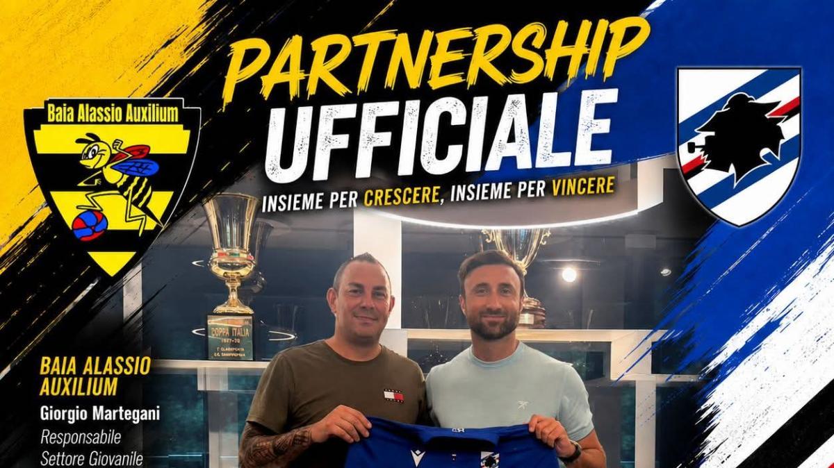 Baia Alassio Auxilium aderisce al progetto Next Gen Sampdoria