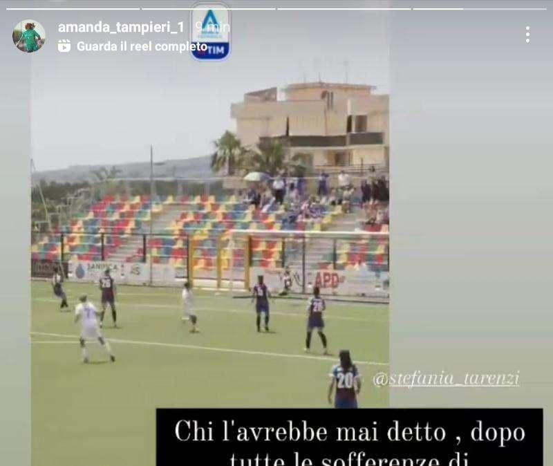Sampdoria Women, la dedica di Tampieri a Tarenzi: "Grazie capitano"