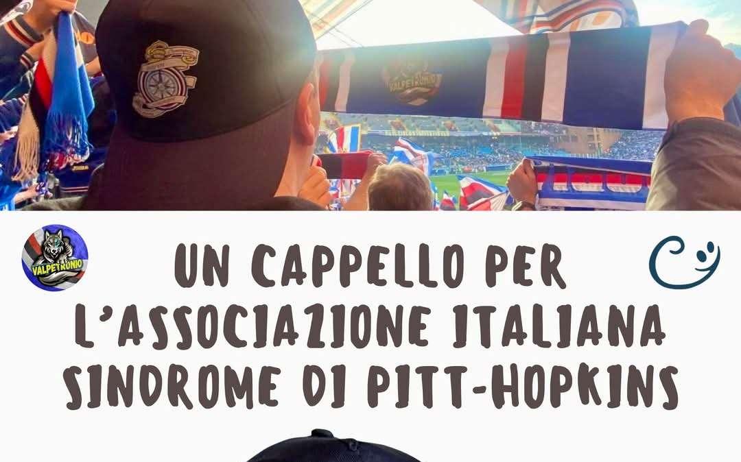 Sampdoria Club Valpetronio, un cappellino per l'AISPH