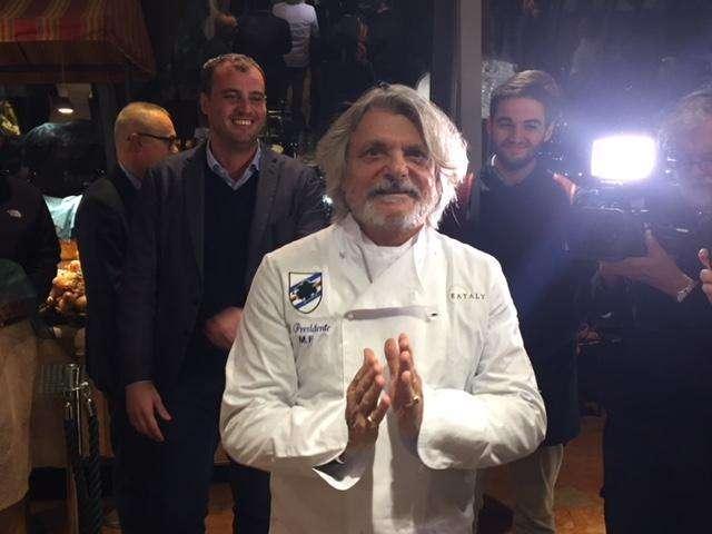 Ferrero: "Sono un presidente papà. Andersen è un nostro giocatore"
