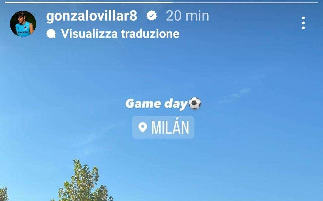 Inter attende la Sampdoria nell'anticipo, Villar sui social: "Game day"