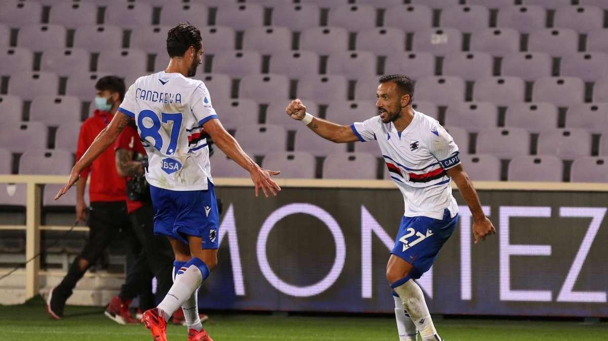 Siparietto social Quagliarella-Candreva: "Squadra vincente" 