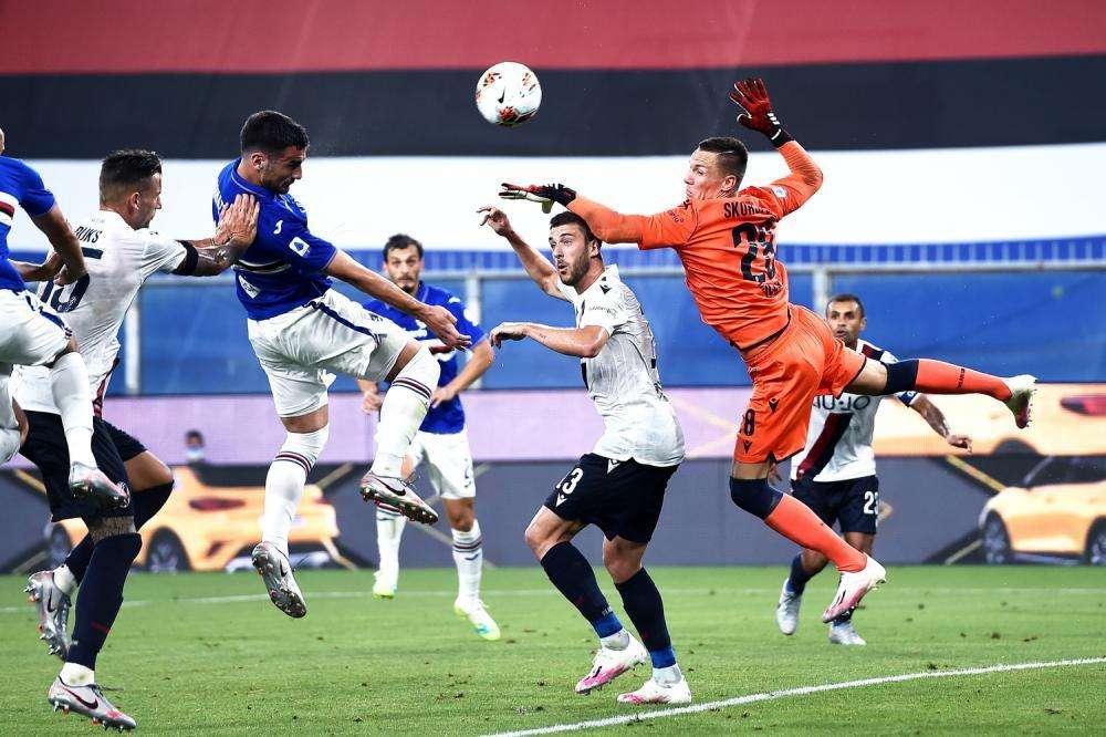 SAMPDORIA GONFIA LA RETE - Nel bene e nel (quasi) male Bonazzoli