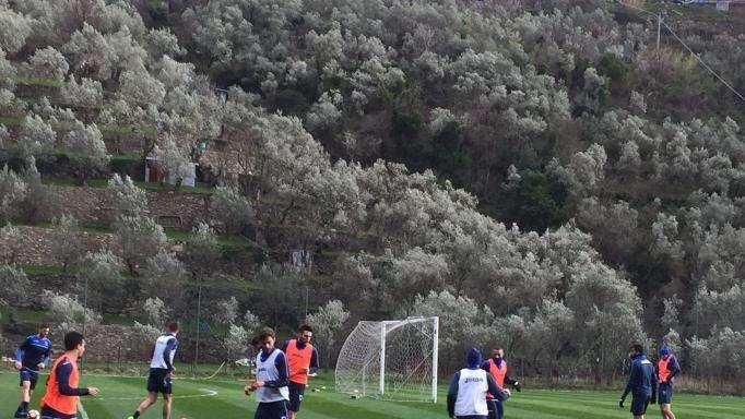 Parte la settimana del derby, lavoro a due velocità a Bogliasco