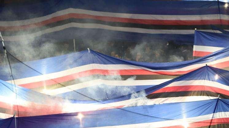 Il benvenuto della Sampdoria ai visitatori di Euroflora