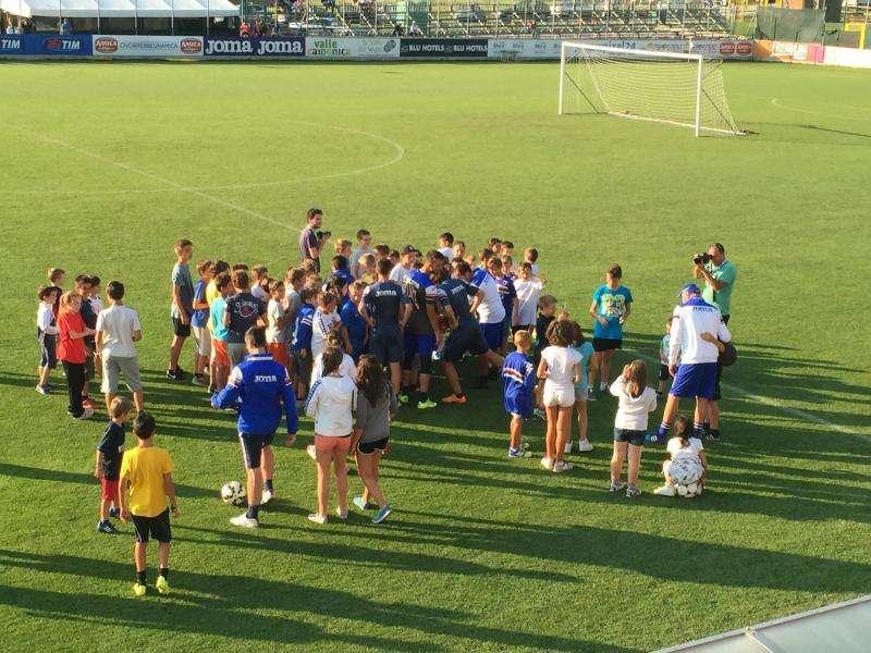 PONTE DI LEGNO - PHOTOGALLERY: tanti bimbi in campo a Temù