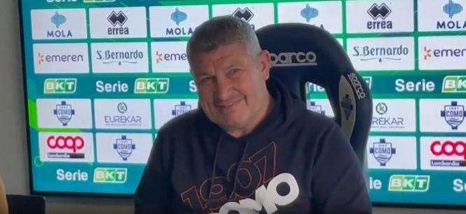 Como, Roberts: "Concentrati sulla prestazione. La Sampdoria vorrà vincere a tutti i costi"