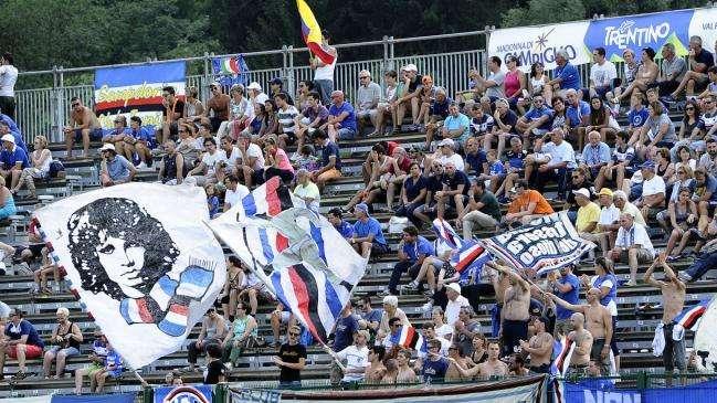 Primo tempo: Sampdoria-Sellero Novelle 6-1