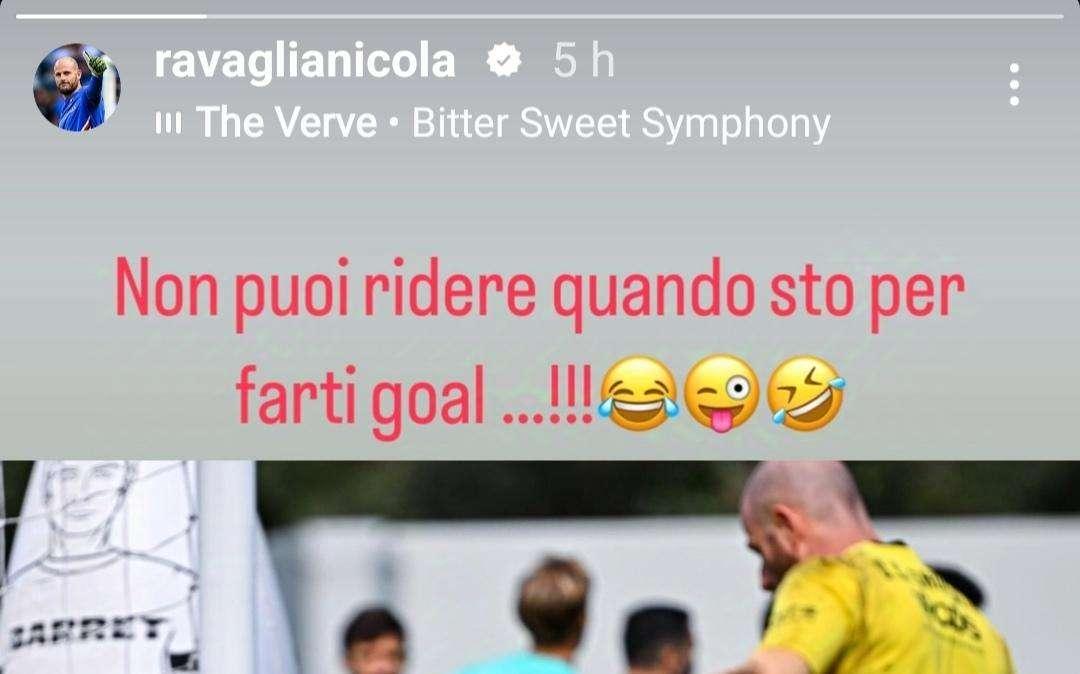 Sampdoria, Ravaglia scherza con Silvestri: "Non puoi ridere quando..."