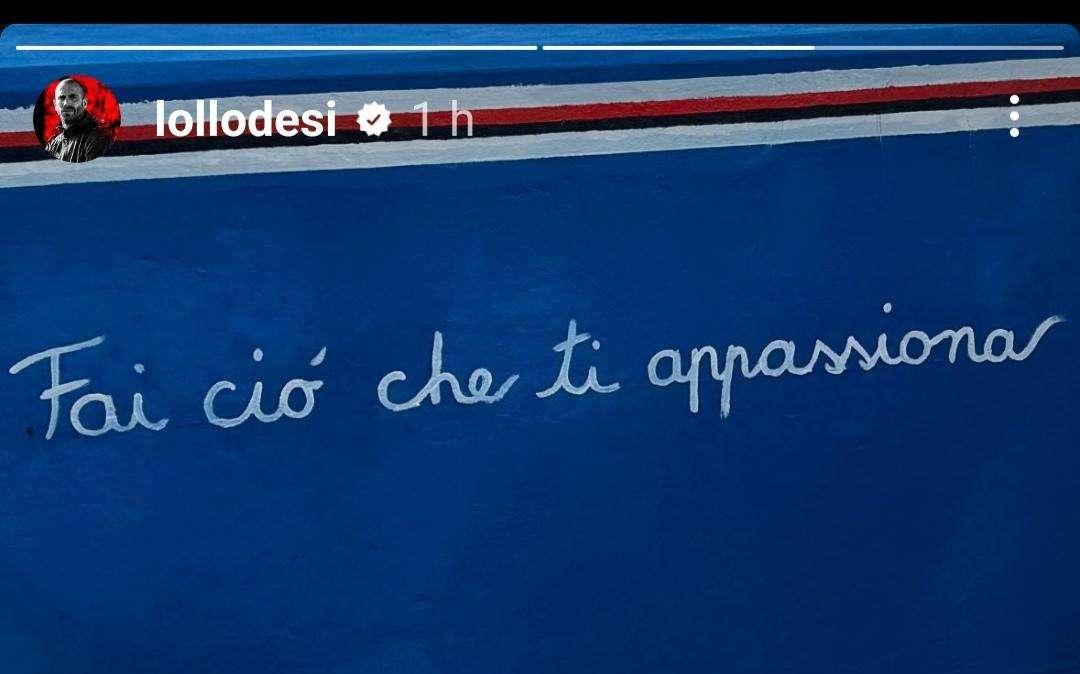 Sampdoria, De Silvestri in visita a Molo dell'Amicizia per Vialli 